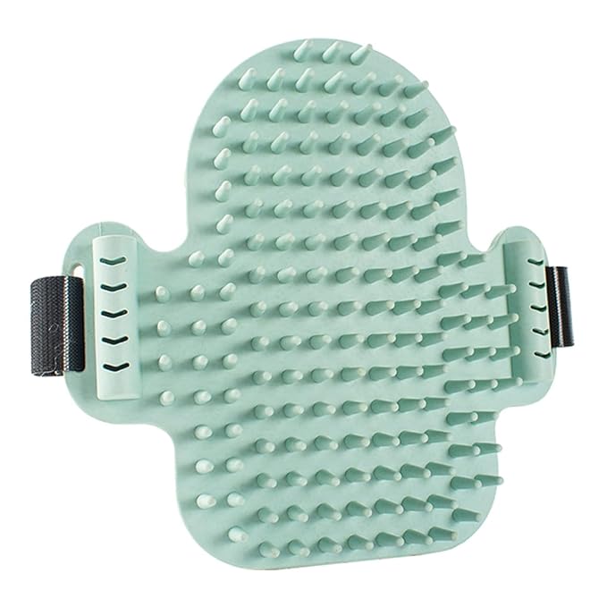GANAZONO Cat Corner Massage Comb Wall-mounted Cat Self Groomer with Natural Wood Material and Catnip for Indoor Pet Grooming and Itch Relief Random Color