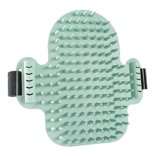 GANAZONO Cat Corner Massage Comb Wall-mounted Cat Self Groomer with Natural Wood Material and Catnip for Indoor Pet Grooming and Itch Relief Random Color
