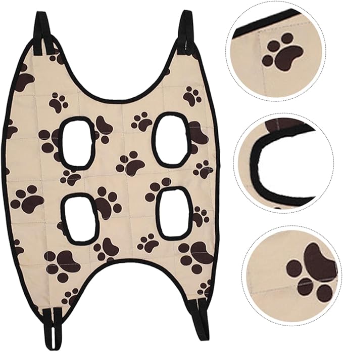 Cat Grooming Hammock for Nail Trimming Pet Sling for Cats and Dogs Breathable Oxford Reusable Grooming Assistant Strong Support for Easy Bathing and Beauty Random Style