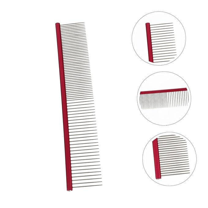 TOYANDONA Portable Grooming Comb for Pets Hair Comb for and Cats Non- Design for Daily Use for and Fur Pet Grooming Supply