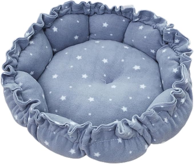 Windproof Warm Pet Bed House Drawstring Design Washable Soft Cushions Kennel for Small Dogs Cats Pet Supplies Dog Sleeping Outside Dog Sleeping Indoor