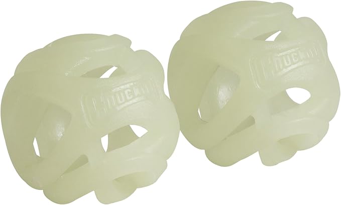 Chuckit! Air Glow Fetch Ball Dog Toy, Small (2 Inch) Pack of 2, for Breeds 0-20 lbs