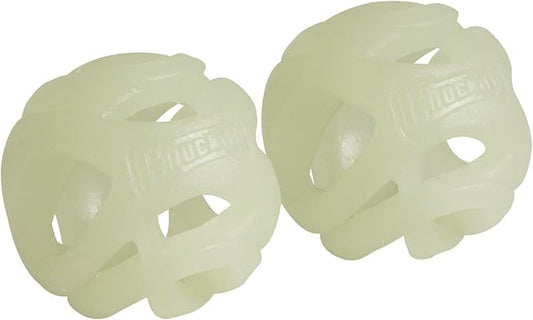 Chuckit! Air Glow Fetch Ball Dog Toy, Small (2 Inch) Pack of 2, for Breeds 0-20 lbs