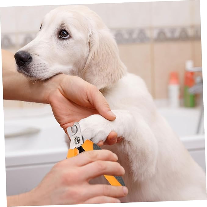 SUPVOX Ergonomic Portable Pet Nail Clipper for Cats and Dogs Wear-Resistant Design Comfortable Grip for Household Grooming Needs