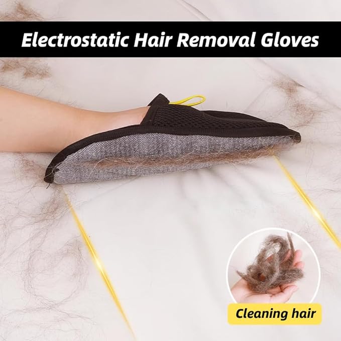 RAPTURA Purepat Hair Removal Glove, Hair Remover Glove for Pet, Pet Hair Removal Glove for Cats & Dogs, Cat Grooming Gloves for Hair Removal, Reusable Pet Hair Remover Glove (1PCS)