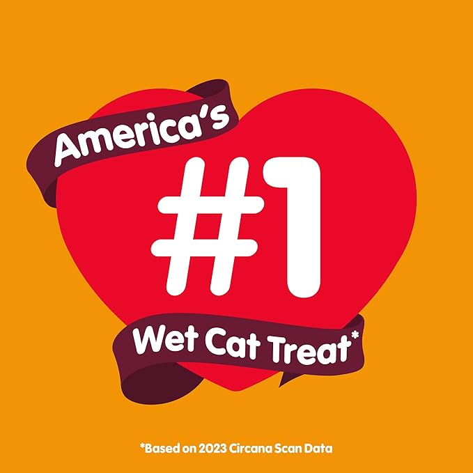 Delectables Lickable Treat Bisque Wet Cat Treat with Real Tuna & Salmon, Food Topper, Hydrating, Grain-Free, No Fillers, No by-Products, No Added Preservatives, 1.4oz Pouch, 12ct