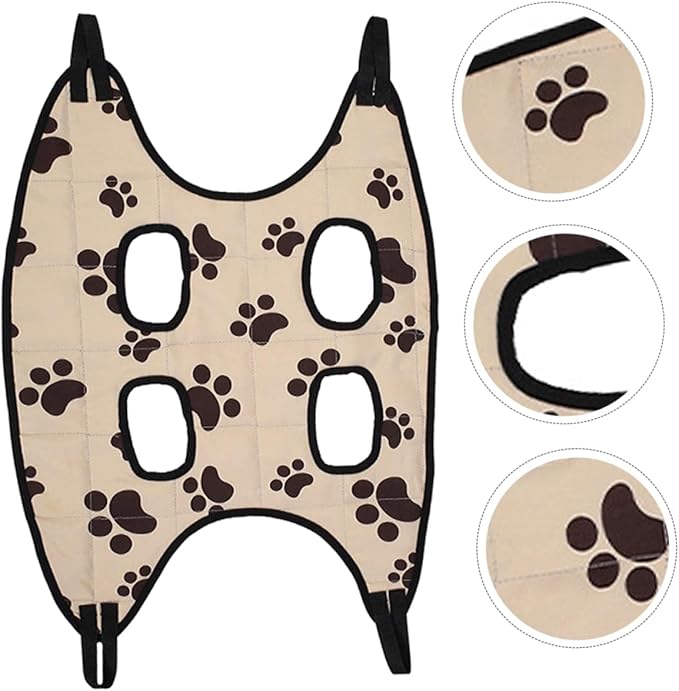 Dog Cat Grooming Hammock Easy to Suspend for Nail Trimming Beauty Random Style