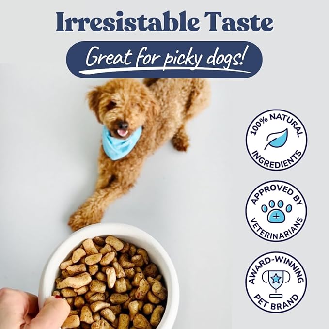healthybud Raw Dog Food, Freeze Dried Turkey Bites, Grain Free Puppy Food, Human Grade, High Protein, Dehydrated Real Meat Dog Treats & Toppers, 14.1 oz