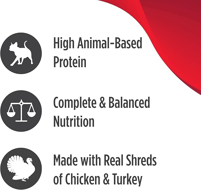 Nulo Real Shreds Food Topper Nutrition for Cats & Kittens, Variety Pack, 2.5 Ounce Pouches, 12 Count