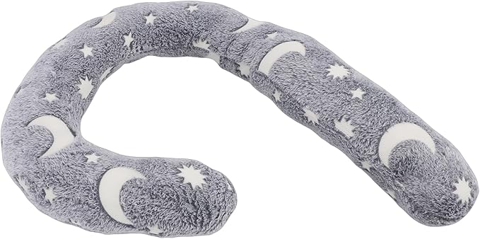 AYNEFY Dog Daily Supplies Orthopedic Support Soft PP Cotton Pet Bed for Cats and Small Dogs Ideal for Better Sleep Pain Relief and Travel Dog Neck Pillow C Shaped