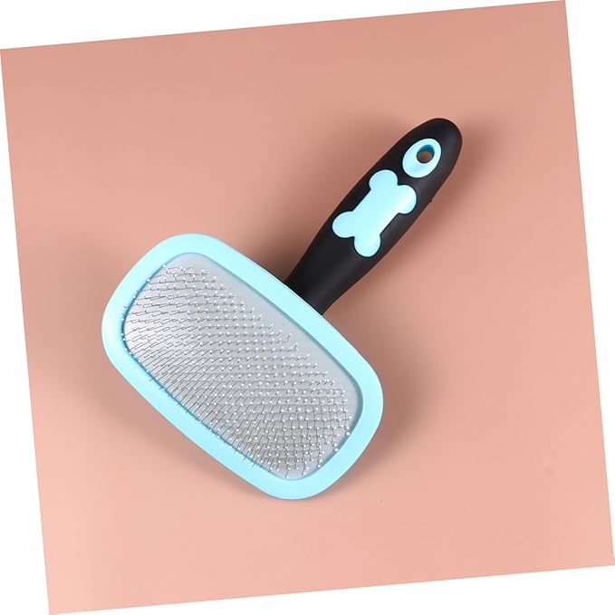 BESPORTBLE Ergonomic Grip Pet Hair Comb Cat Brush for Shedding Pet Grooming Supplies Massager Comb