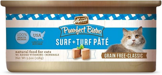 Merrick Canned Cat Food Surf and Turf 5.5 oz
