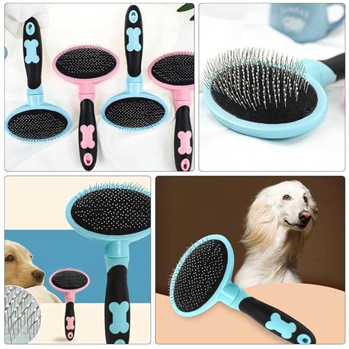 Pet Comb Brush for Cats Deshedding Tool Pet Supplies Gentle Grooming Easy Hair Removal