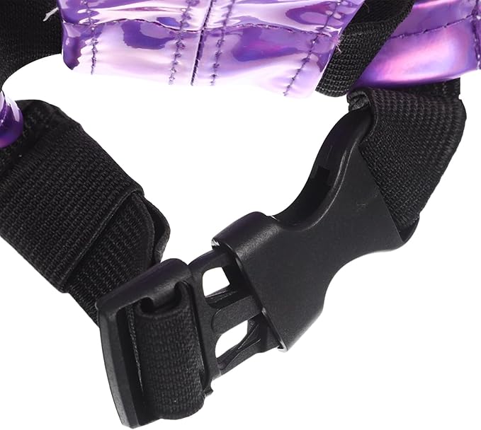 Happyyami Decorative Puppy Baseball Hat Wear-Resistant Dog Accessory Purple M for Small Dogs Outdoor Pet Supplies