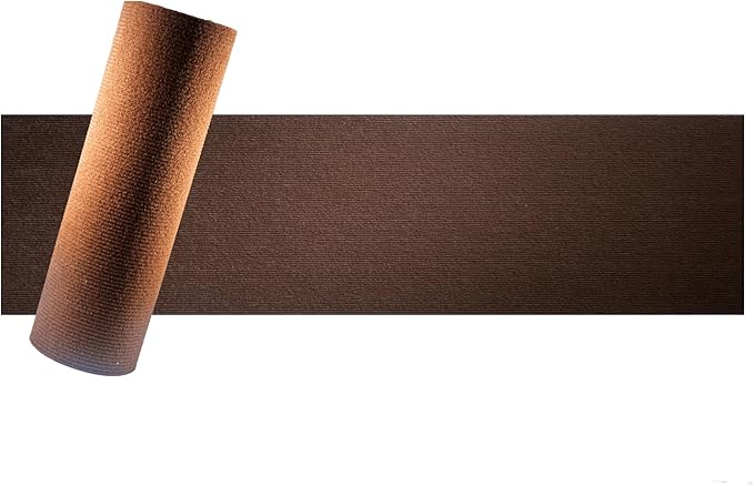 Cat Scratching Mat, Couch Cat Scratch Protector 78.7"x15.8", Cat Scratcher Self-Adhesive Carpet for Furniture Protection, Cat Scratch Post Replacement, DIY Cat Tree Climbing Shelves (Coffee)