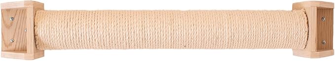 Armarkat Cat Wall Climber Series: Scratching Post W1907D, Natural Beige Medium