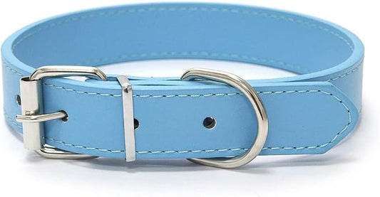 Dog Basic Collars Dog Collar Colorful Cat Necklace Adjustable Puppy Neck Strap Suitable for Medium and Small Dogs Pet Supplies(B)