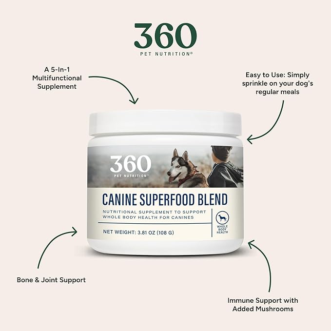 360 Multi-Protein and Superfood Boost Blend Topper