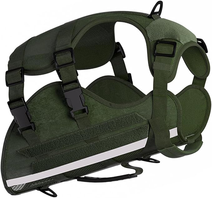 Dog Vest Harnesses Pet Strong Training Walking Swimming Supplies Soft Handle Training Vest Dog Harness with Handle for Large Dogs