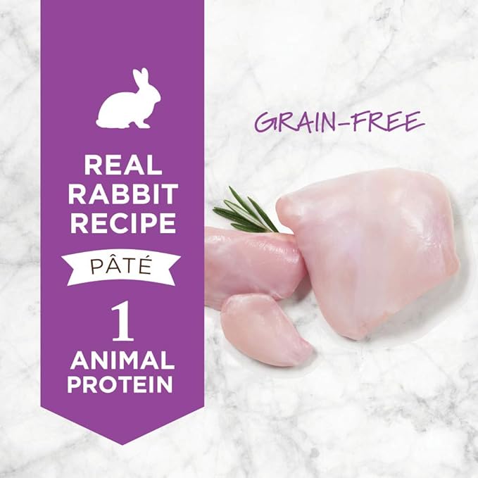 Instinct Limited Ingredient Diet,Natural Wet Cat Food,Grain Free Recipe - Real Rabbit,5.5 Ounce,(Pack of 24)