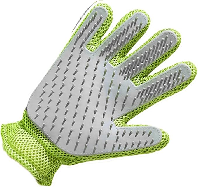 Double Sided Silicone Pet Grooming Glove for Efficient Hair Removal and Relaxing Massage on Cats and Dogs Cats Brush