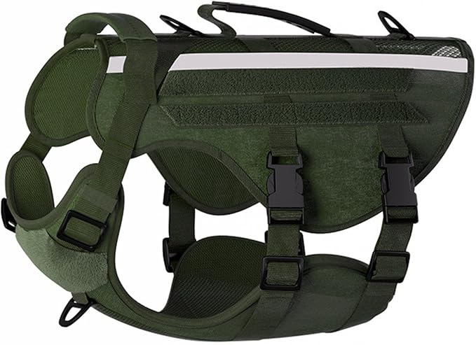 Dog Vest Harnesses Pet Strong Training Walking Swimming Supplies Soft Handle Training Vest Dog Harness with Handle for Large Dogs
