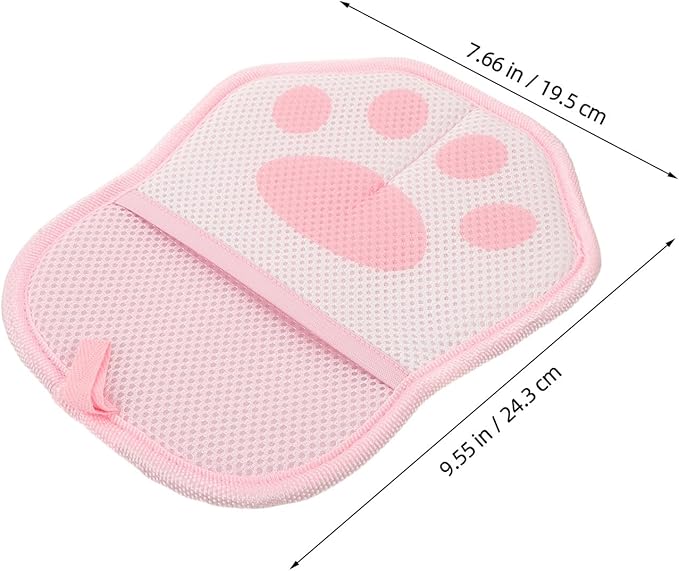 Alipis 3pcs Pet Hair Remover Gloves Electrostatic Grooming Mitts for Dogs and Cats Pink Hair Removal Mitt Glove for Efficient Shedding Control and Cleaning