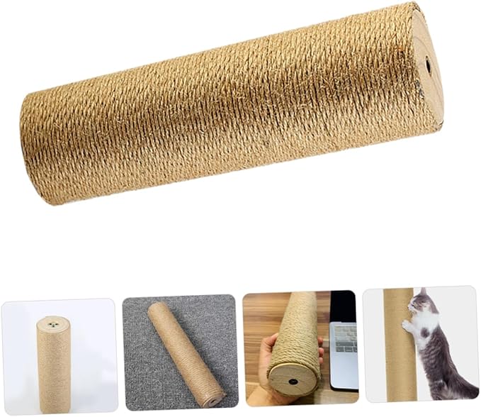 POPETPOP Replacement Rope for Cat Scratch Post Durable Wooden Climbing Frame Accessory