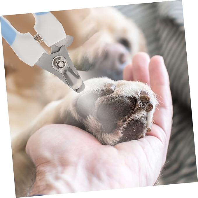 1set Portable Pet Nail Clipper Nail File Ergonomic Design for Easy Use Lightweight and Non- Handle for Comfortable Grooming