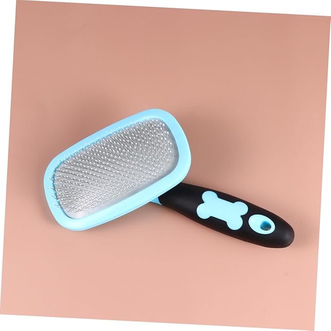 BESPORTBLE Ergonomic Grip Pet Hair Comb Cat Brush for Shedding Pet Grooming Supplies Massager Comb