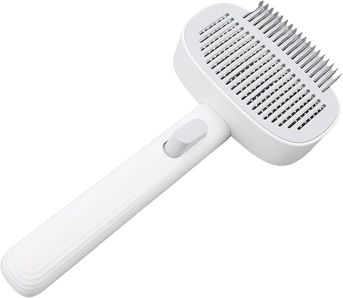 Zerodis Pet Brush Brushes Brush Double Layer Design Cat Effectively Untangles Hair Knots and Removes Floating Hair Cat Grooming Tool Pet Stainless Steel Needles Longhair