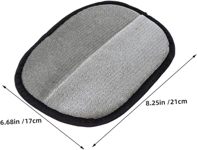 Yardwe 5pcs Pet Hair Removal Gloves Reusable Grooming Mitts for Cats Dogs Gentle Electrostatic Brush for Hair Removal from Furniture Carpets Couches Safe Material Comfortable Fit