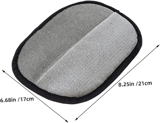 Yardwe 5pcs Pet Hair Removal Gloves Reusable Grooming Mitts for Cats Dogs Gentle Electrostatic Brush for Hair Removal from Furniture Carpets Couches Safe Material Comfortable Fit