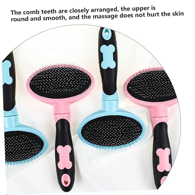 BESPORTBLE 1pc Cat Grooming Tool Self- Pet Massage Comb for Cats Dogs Ergonomic Design Material for Shedding Hairdressing Lightweight Comfortable Grip