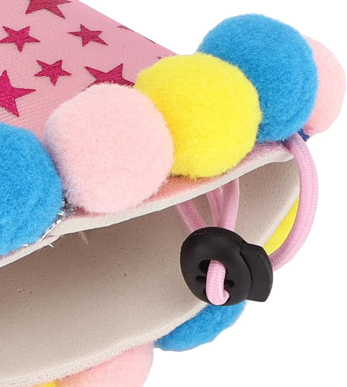 Dog Birthday Hat and Bow Tie Set, Adjustable Soft Pet Party Supplies, Cute Birthday Decorations with Banner for Small Medium Dogs, Washable Polyester Cotton Fabric (Pink)