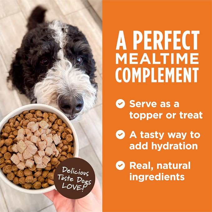 Nature's Variety Instinct Healthy Cravings Grain Free Real Salmon Recipe Natural Wet Dog Food Topper, 3 Ounce (Pack of 24)