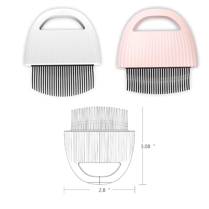 Cat Brush, Pet Massage Comb, Used To Remove Tangled Fluffy Loose Hair-Suitable For Cat/Dog/Rabbit Pet Hair Removal (Pink)