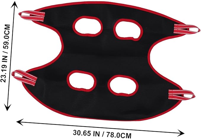 Mikikit 1set Pet Grooming Hammock for Cats and Dogs Breathable Design for Easy Nail Trimming and Bathing Lightweight and Sturdy Accessories Included for Pets