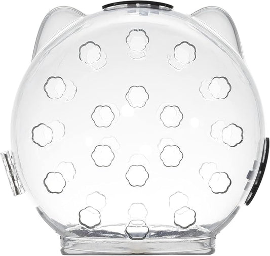 Cats Anti-Bite Muzzles Breathable Helmets Muzzles for Pet Nail Trimming & Grooming Transparent Not Covering Eye