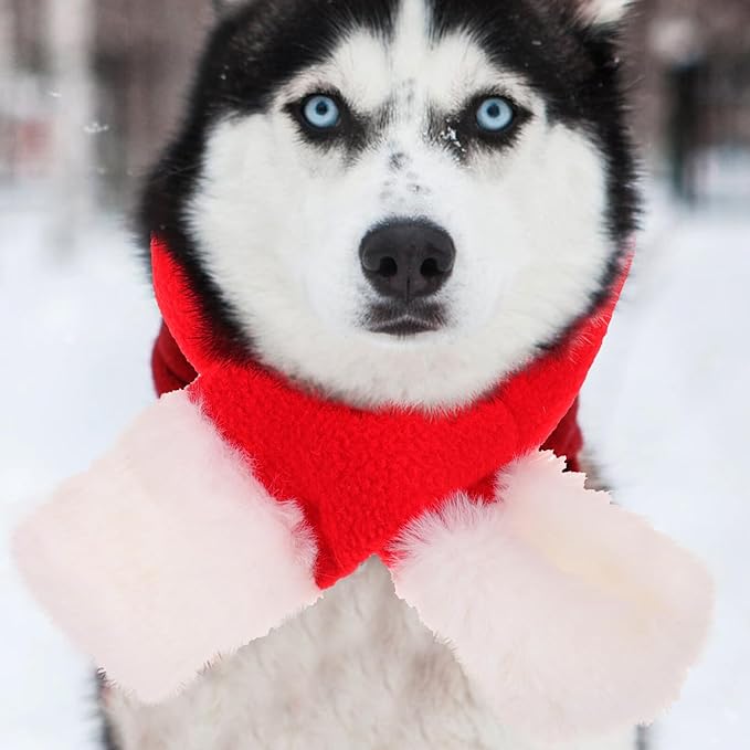 Pet Birthday Hat Set for Dogs and Puppies, Cotton Warm Headband with Scarf, Decorative Pet Headdress for Photo Shoots and Party Supplies