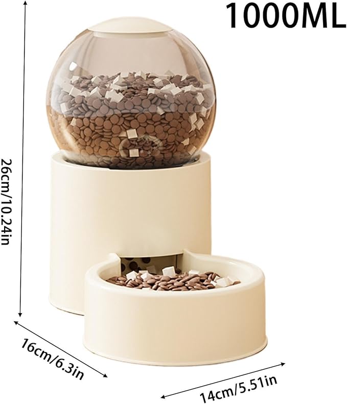 Genérico Automatic for Cats - Automatic Cat Drinker | Indoor Pet Water Supplier,Short Weekend Travel Patio And Garden Indoor Living Room Home And Travel