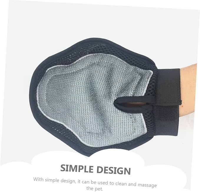 BESPORTBLE Cat Dog Brush Pet Grooming Glove Brush for Cats and Dogs Shedding Paw Cleaner