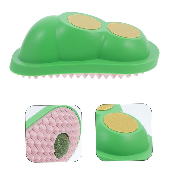 ibasenice Cat Scratching Toy Wall Scratcher Indoor Cat Grooming Tool Pet Massaging Comb
