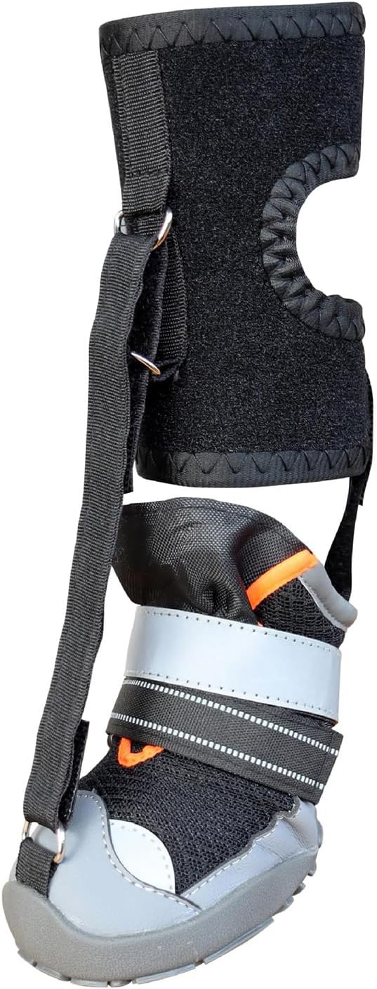 Light Weight Dog Boot with Adjustable Straps Corrective Pet Shoe Dog Paws Protectors Safety Dog Winter Outdoor Supply