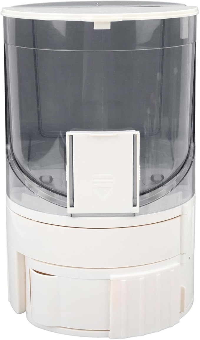 Automatic Pet Feeder, Smart Double Layer Rotating Dry Wet Food Dispenser with 1.3L Water Bowl, Adjustable Portion Control for Small Medium Dogs Cats