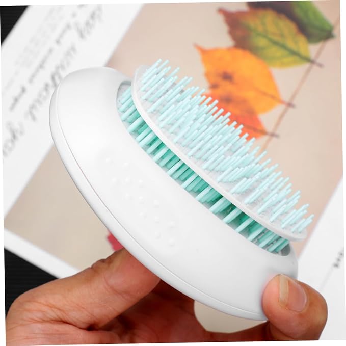 Pet Grooming Tool Hair Removal Comb for Dogs and Cats Comfortable Grip Hanging Lanyard for De-shedding and Cleaning Practical and Reusable Grooming Brush