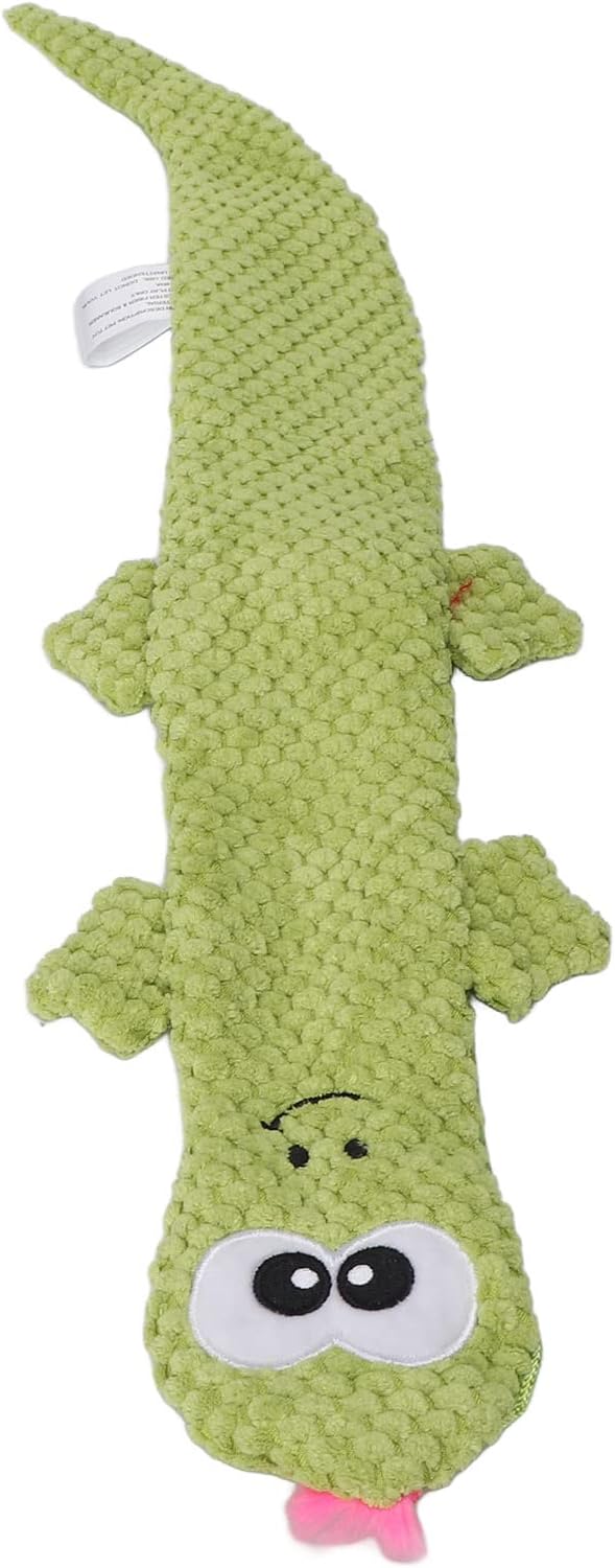 Squeaky Lizard Dog Toy Teeth Grinding Plush Chew Pets Supplies Anxiety Reducing Bite