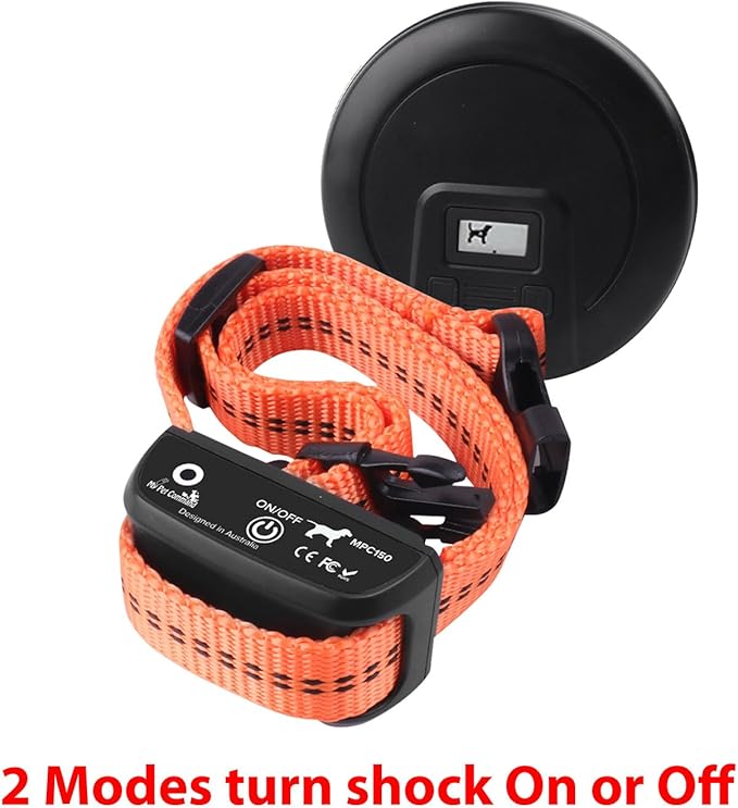 My Pet Command, Indoor Pet Barrier with Adjustable Range, Static and Tone Correction, Hidden Fence for Dogs Containment Collar, Wireless Pet Gate Keeps Areas Off Limits, Rechargeable Collars