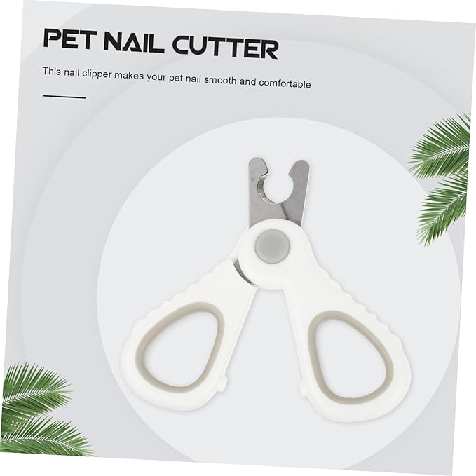 VOSAREA Pet Nail Clipper Safe Handle Cat Claw Cutter for Pets Durable Design Essential Grooming Tool for Dogs and Cats