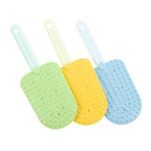 3pcs Cat Grooming Brush for Haired Cats Shedding Removal Tool Ergonomic Handle for Comfortable Indoor Grooming